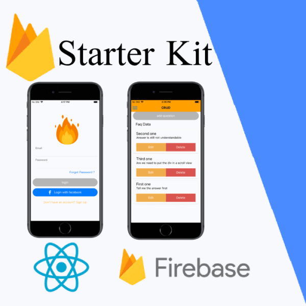 Firebase Starter App Template | React Native + Expo
